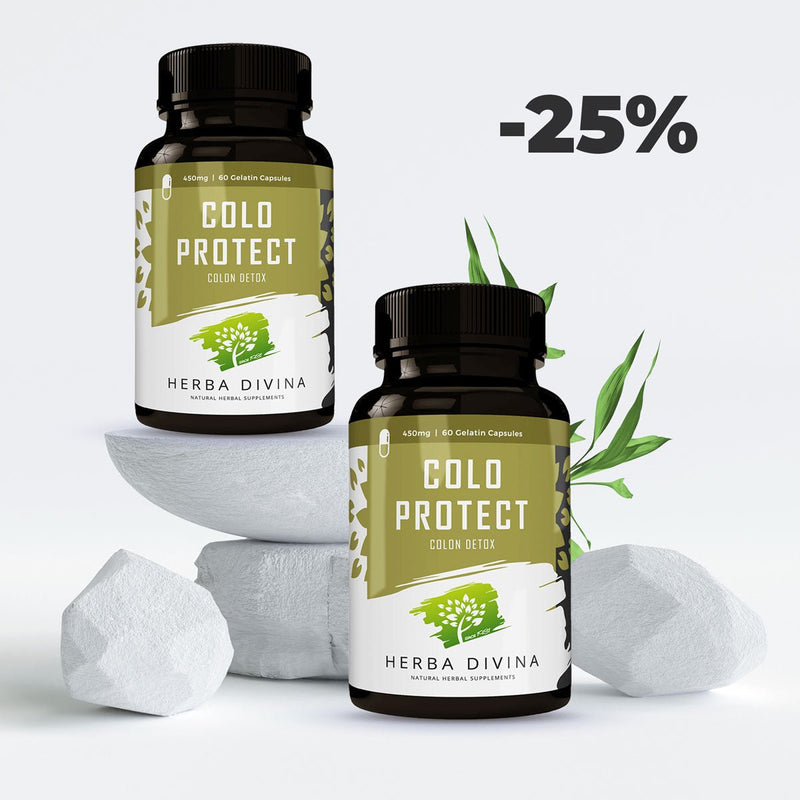 Colo Protect - пречистване и детокс на дебелото черво - Herba Divina