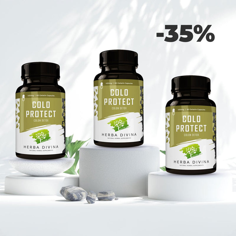 Colo Protect - пречистване и детокс на дебелото черво - Herba Divina