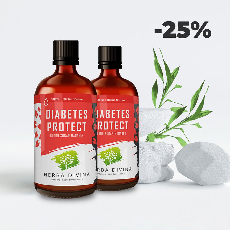 Diabetes Protect - за контрола на кръвната захар - Herba Divina