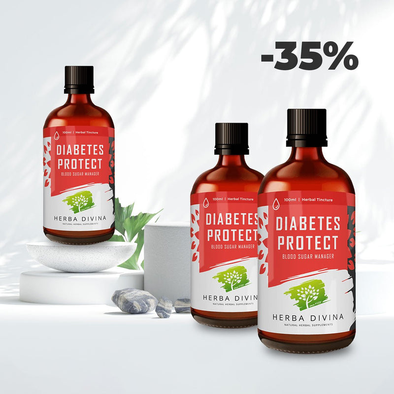 Diabetes Protect - за контрола на кръвната захар - Herba Divina