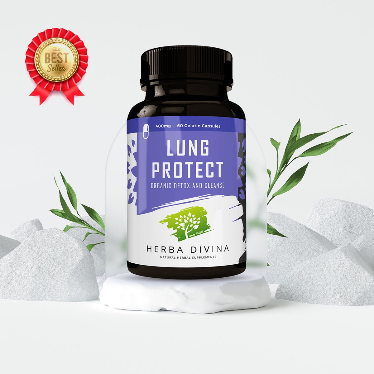 Lung Protect - за пречистване на белите дробове - Herba Divina